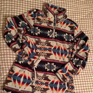 Aztec Fleece Quarter Zip - medium
